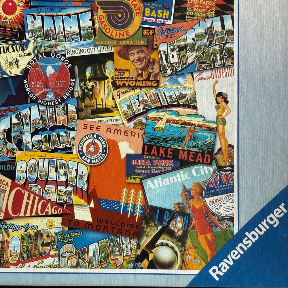 1000 piece Ravensburger puzzle